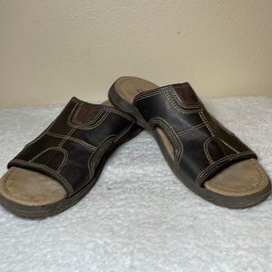 wrangler memory foam sandals